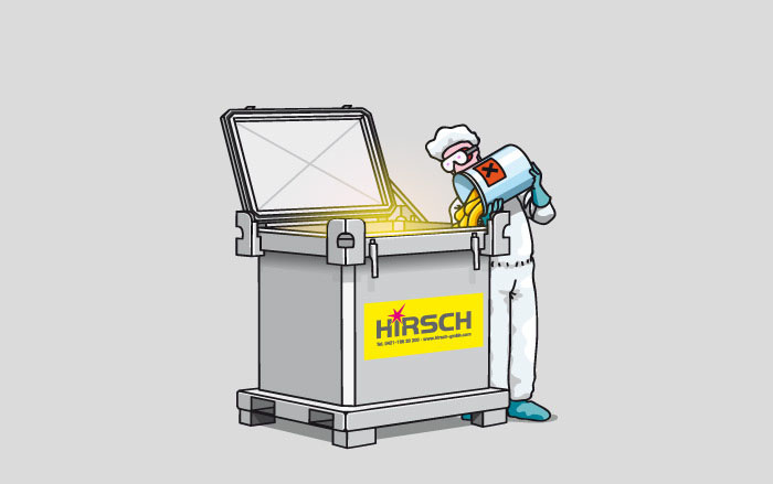 Hirsch Containerkunde